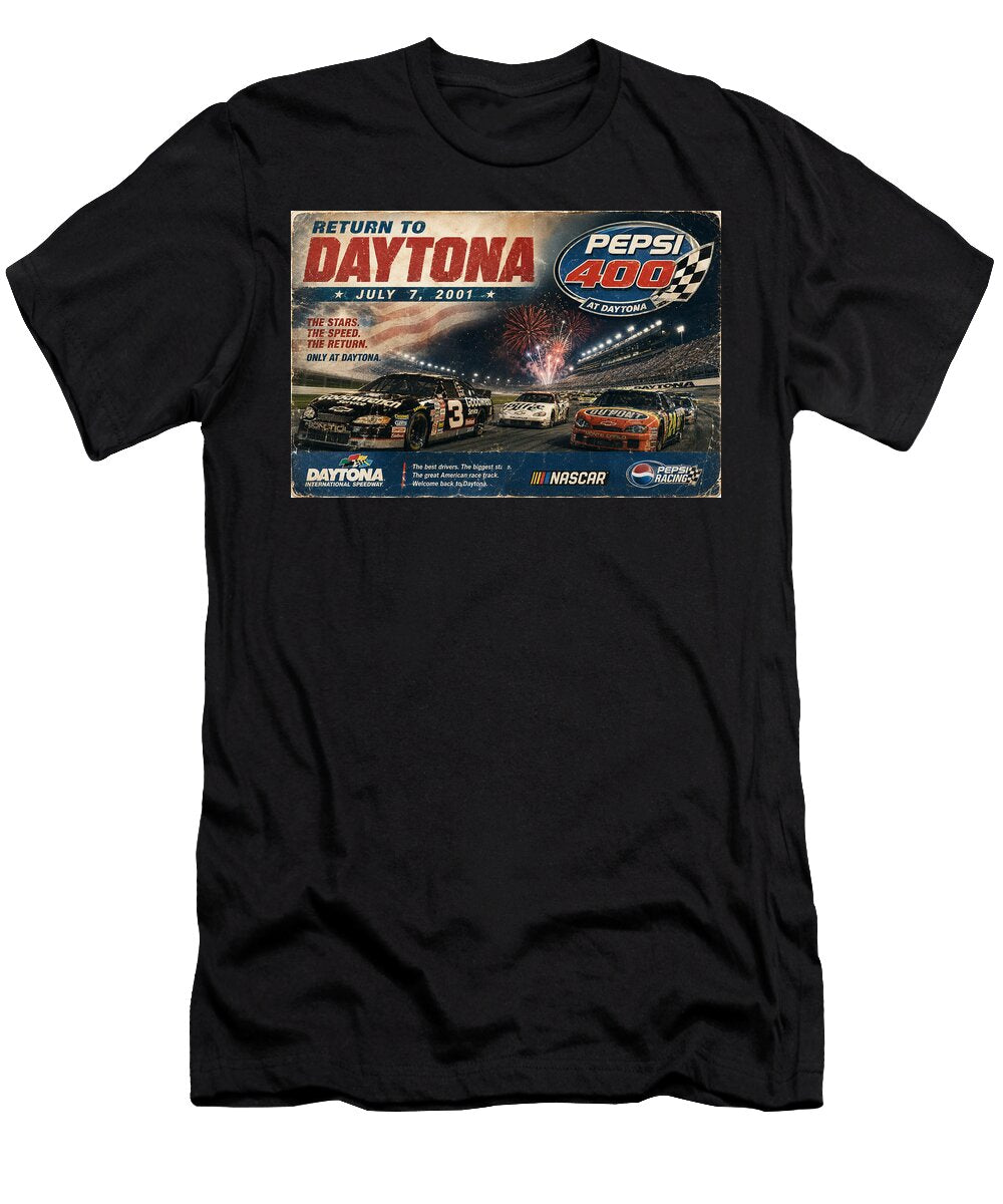 Pepsi 400 At Daytona Event Kevin Walker and Pixel Reverie T-Shirt