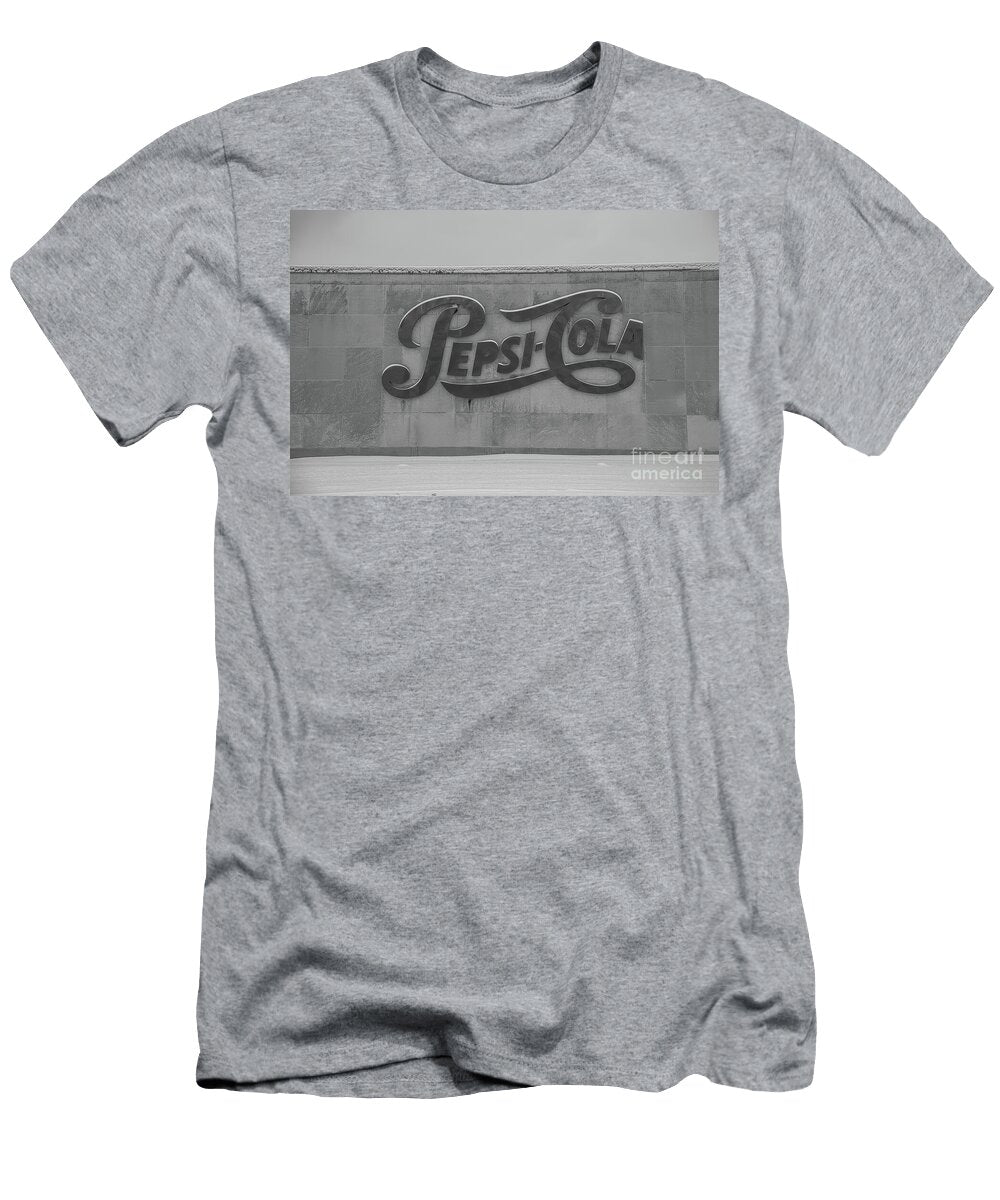 Pepsi Cola Sign in Snow Fineartroyal Joshua Mimbs T-Shirt