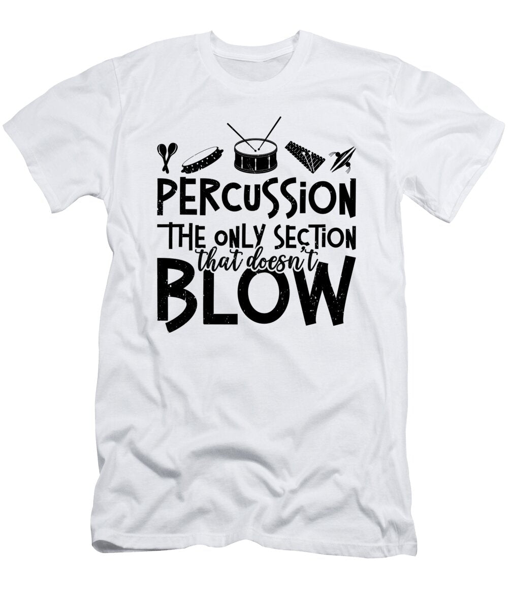 Percussion Drummer Drumming Drum Set Toms Store T-Shirt