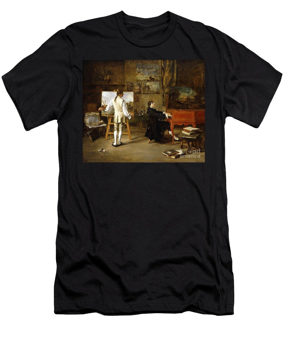 Pergolese in the Studio of Joseph Vernet 1880 Lucien Alphonse Gros T-Shirt