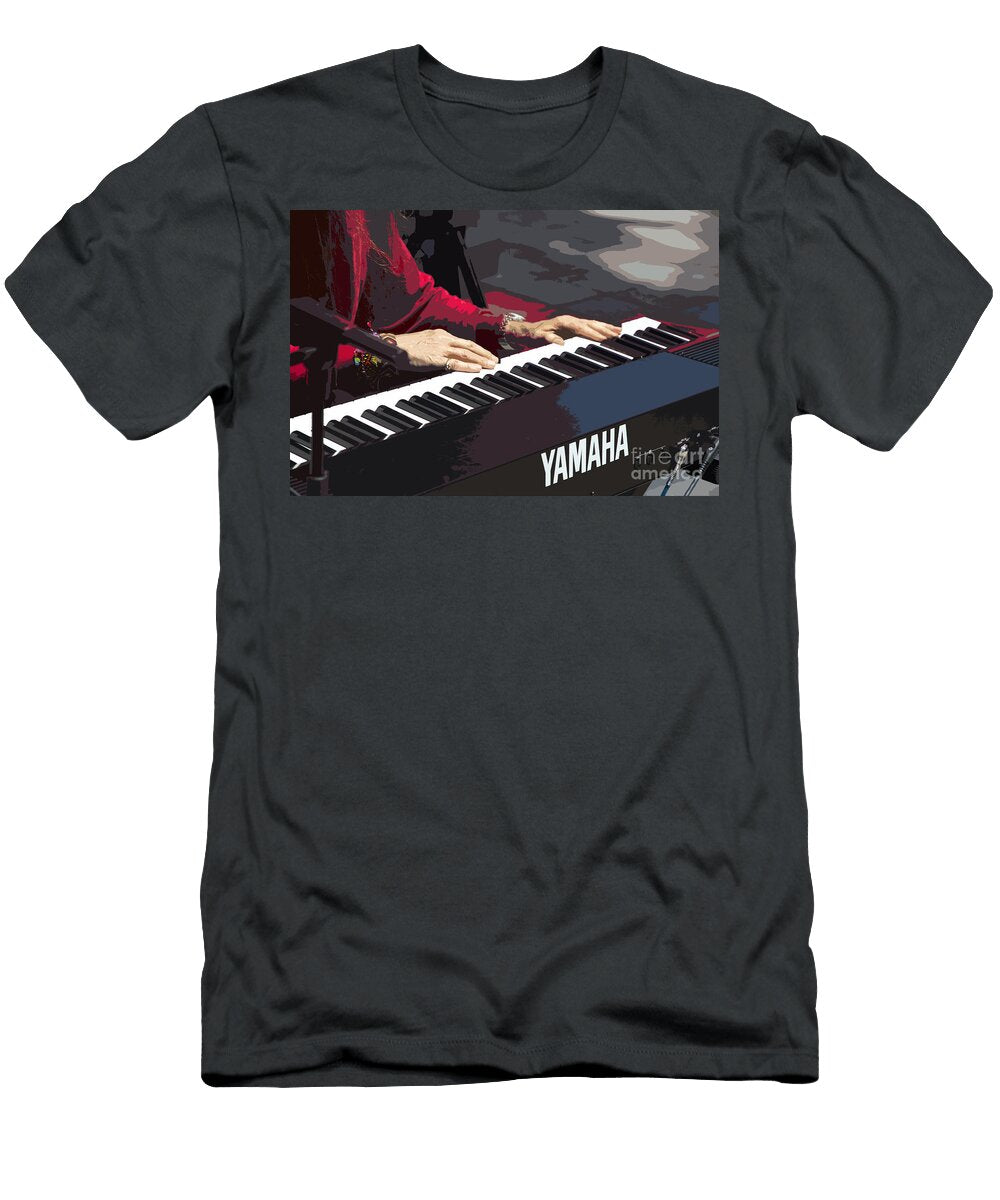Peter Plays in Cuenca Painting Al Bourassa T-Shirt