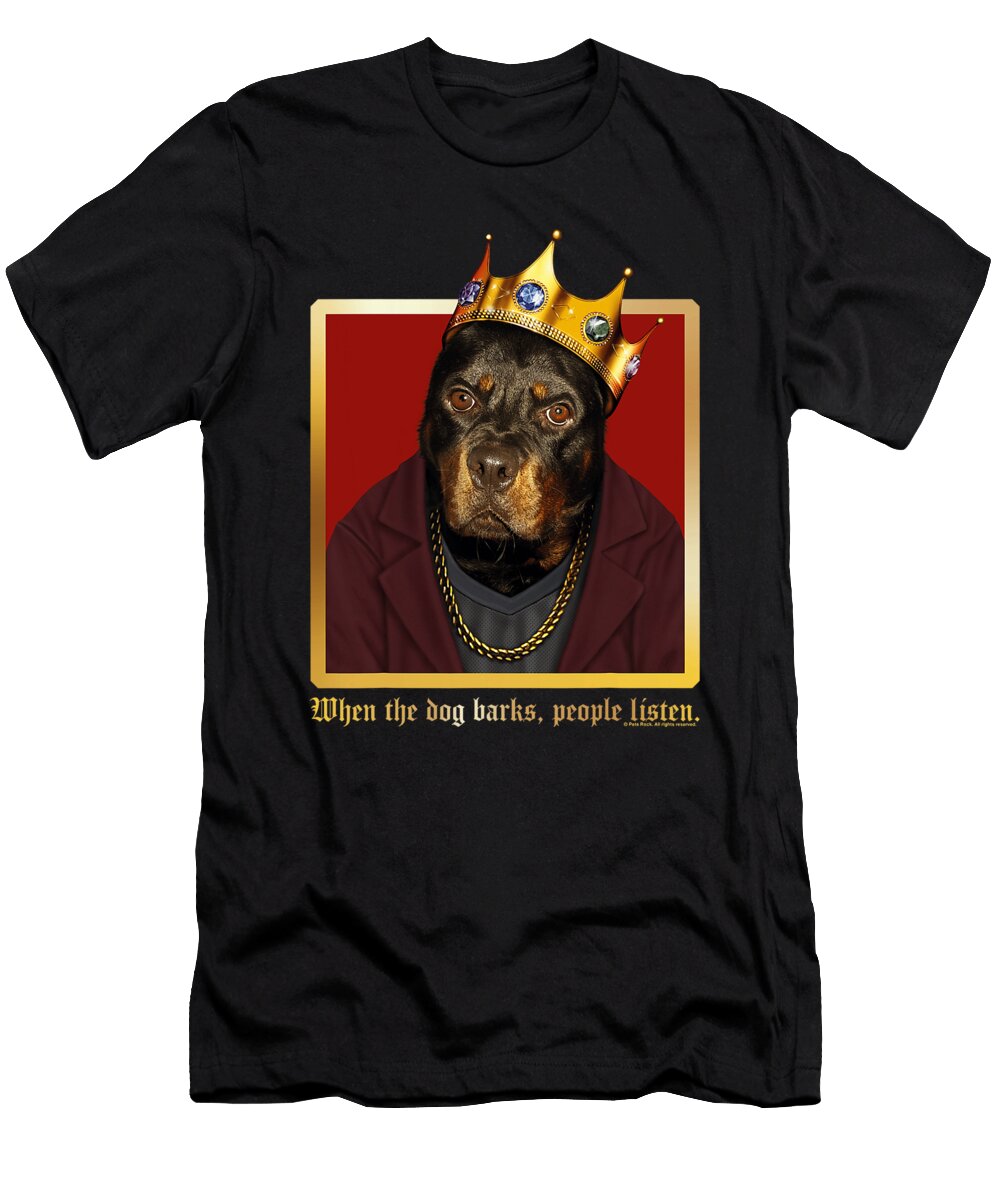 Pets Rock Gangster Rapper Dog for Men Zyneu Gangd T-Shirt
