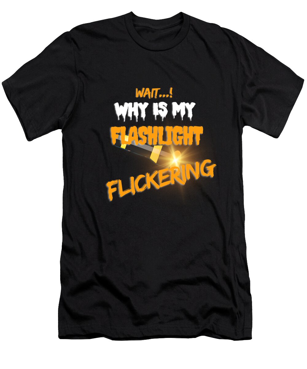 Phasmophobia Flickering Flashlight Hunting for Men and Women Cuthina T-Shirt