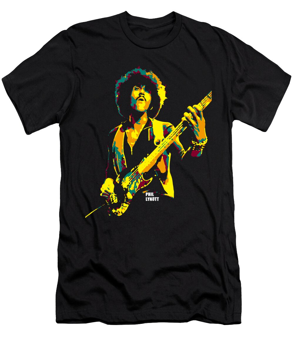 Phil Lynott 2 Andika Bahtiar T-Shirt