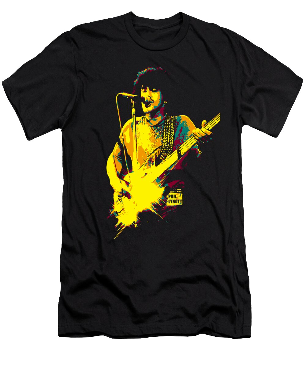 Phil Lynott 3 Andika Bahtiar T-Shirt