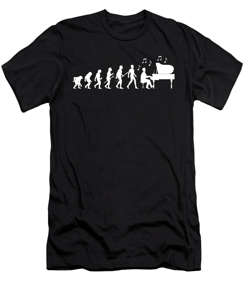Pianist Evolution Manuel Schmucker T-Shirt