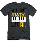 Pianist Piano Playerfunny Life Would Be Flat B Note Dhruvm Elyss T-Shirt