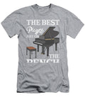Piano Art Funny Pianist Quote Music Keyboard Piano Players Mio Harper T-Shirt