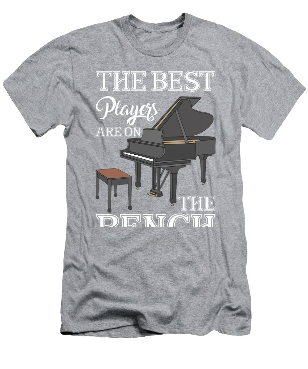 Piano Art Funny Pianist Quote Music Keyboard Piano Players Mio Harper T-Shirt
