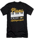 Piano Is the Best Antidepressant Keyboard Pianist Alessandra Roth T-Shirt
