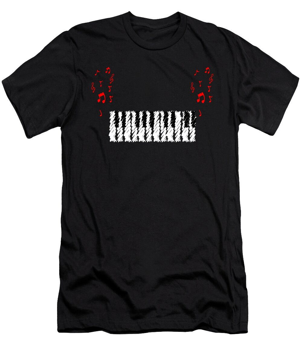Piano Keyboards Musician Grand Piano Player Gift Thomas Larch T-Shirt