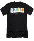 Piano Keys Piano Music Moon T-Shirt