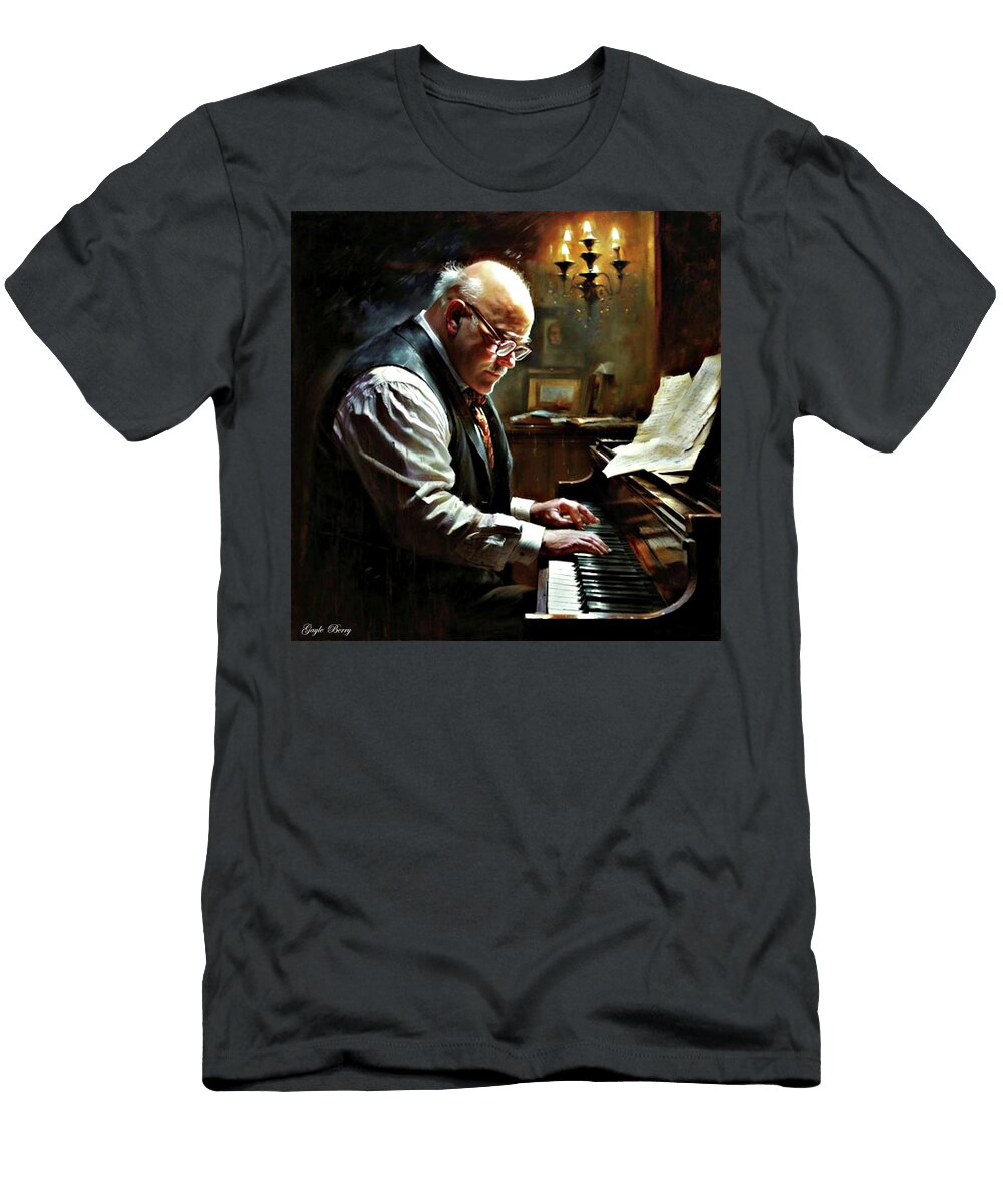 Piano Man Gayle Berry T-Shirt