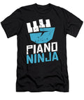 Piano Ninja Clef Music Mooon T-Shirt