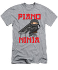Piano Ninja Funny Keyboard Player Pianist Fawn Shriya T-Shirt