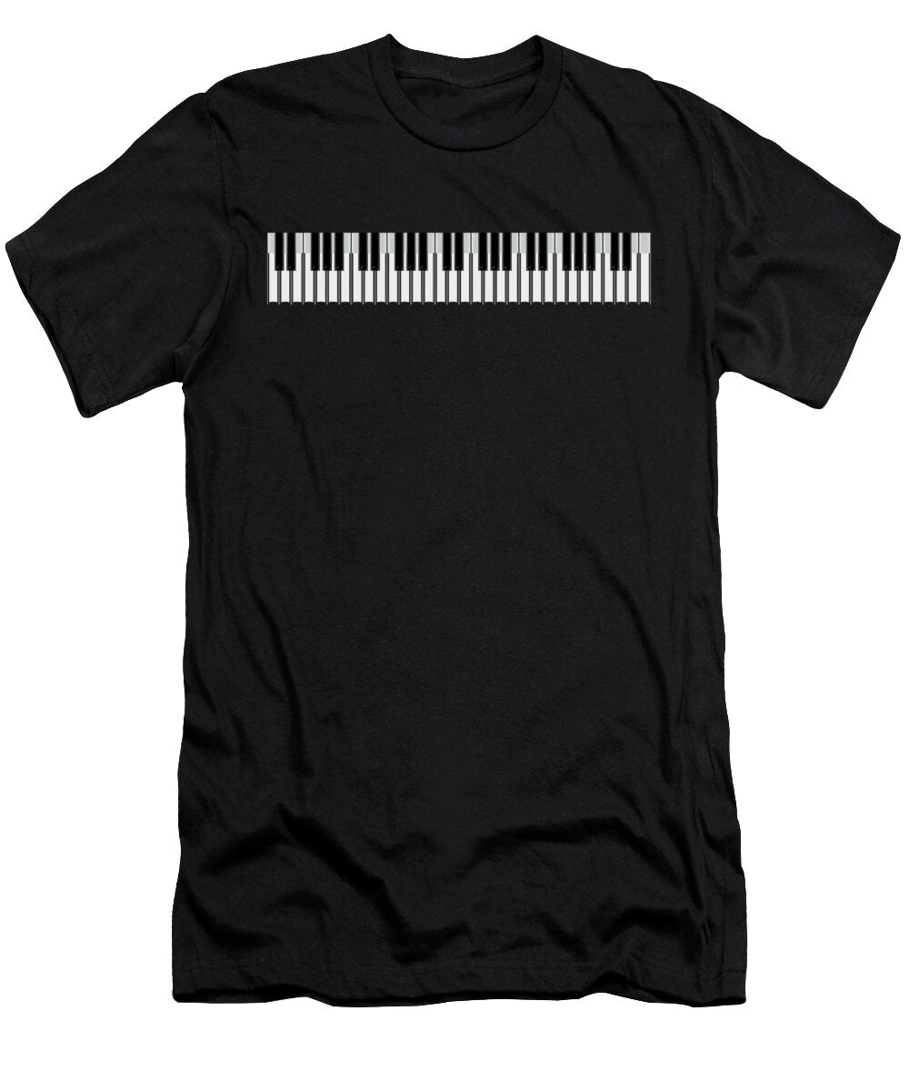Piano Player Grand Piano Keyboards Musician Gift Thomas Larch T-Shirt