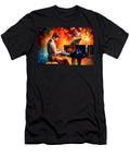 Piano Player Painting Mark Ashkenazi T-Shirt