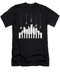 Piano Urban Street Pianist Music Notes Musician Gift Thomas Larch T-Shirt