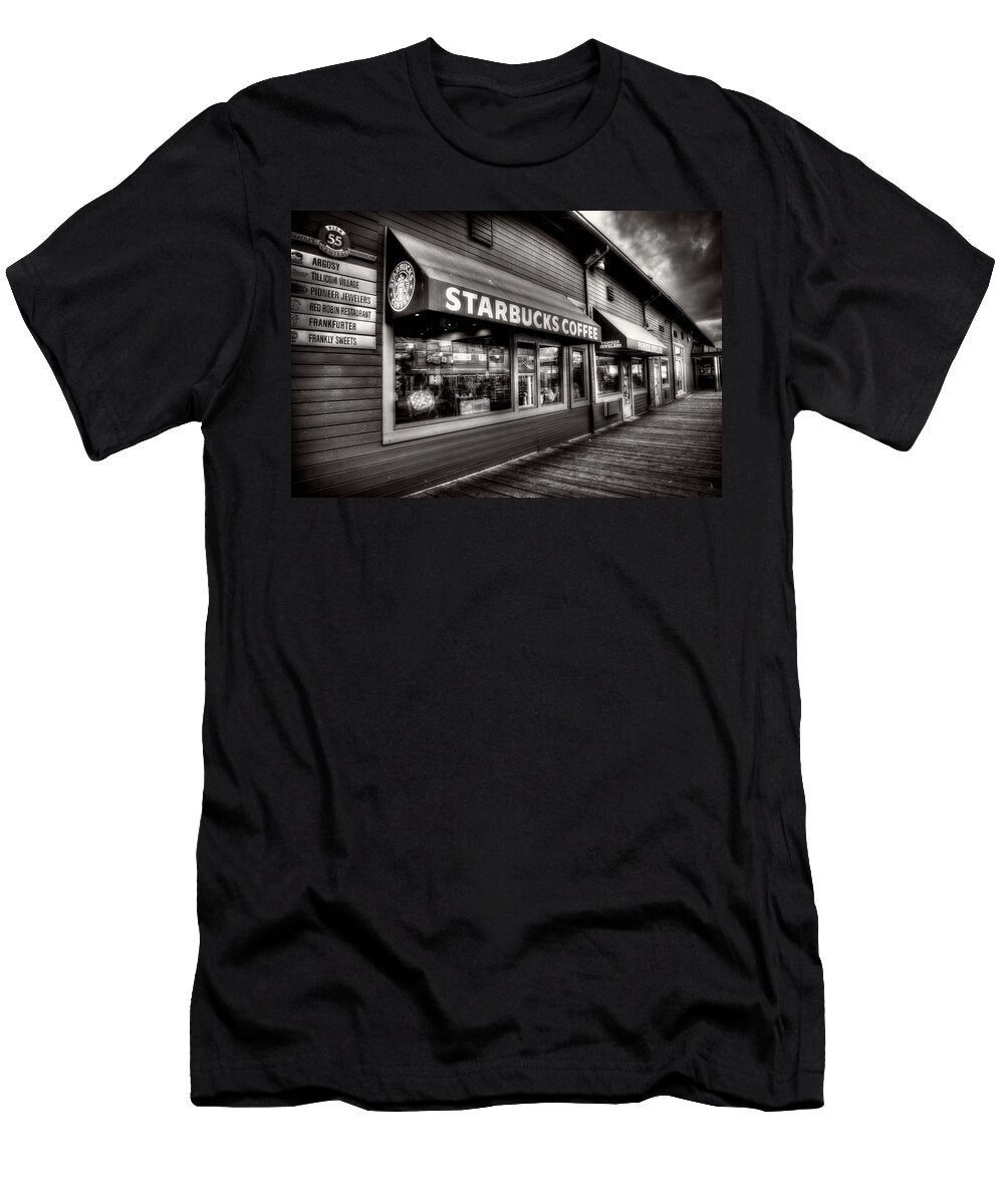Pier 55 Starbucks Spencer Mcdonald T-Shirt