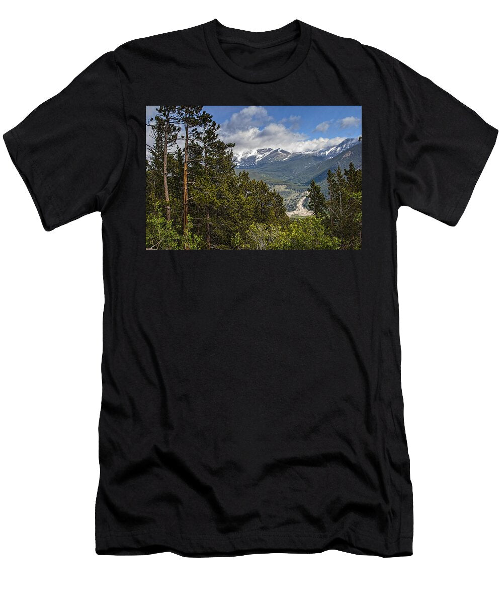 Pine Trees in the Rocky Mountain National Park Randall Nyhof T-Shirt