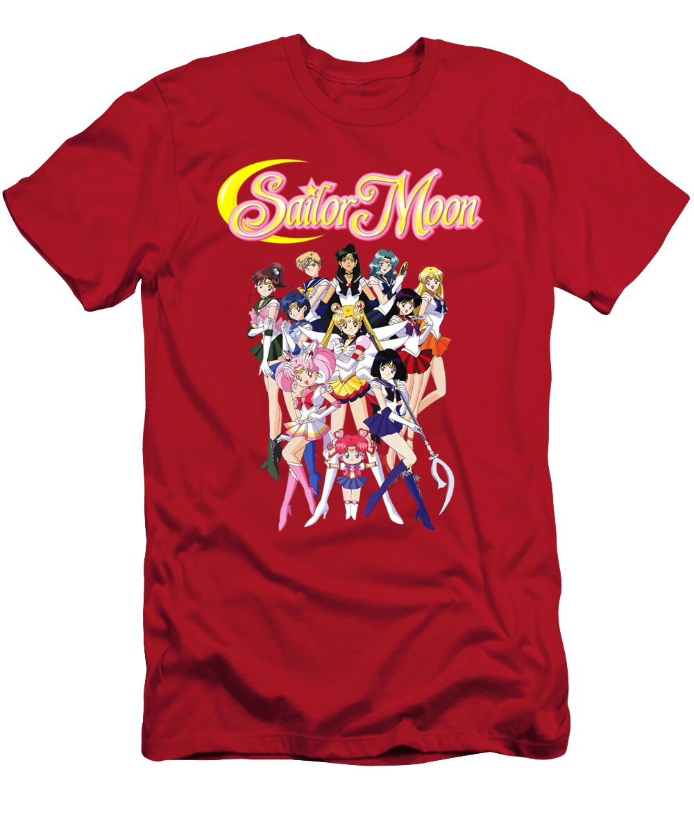 Pink Sailor Moon Maya Moss T-Shirt