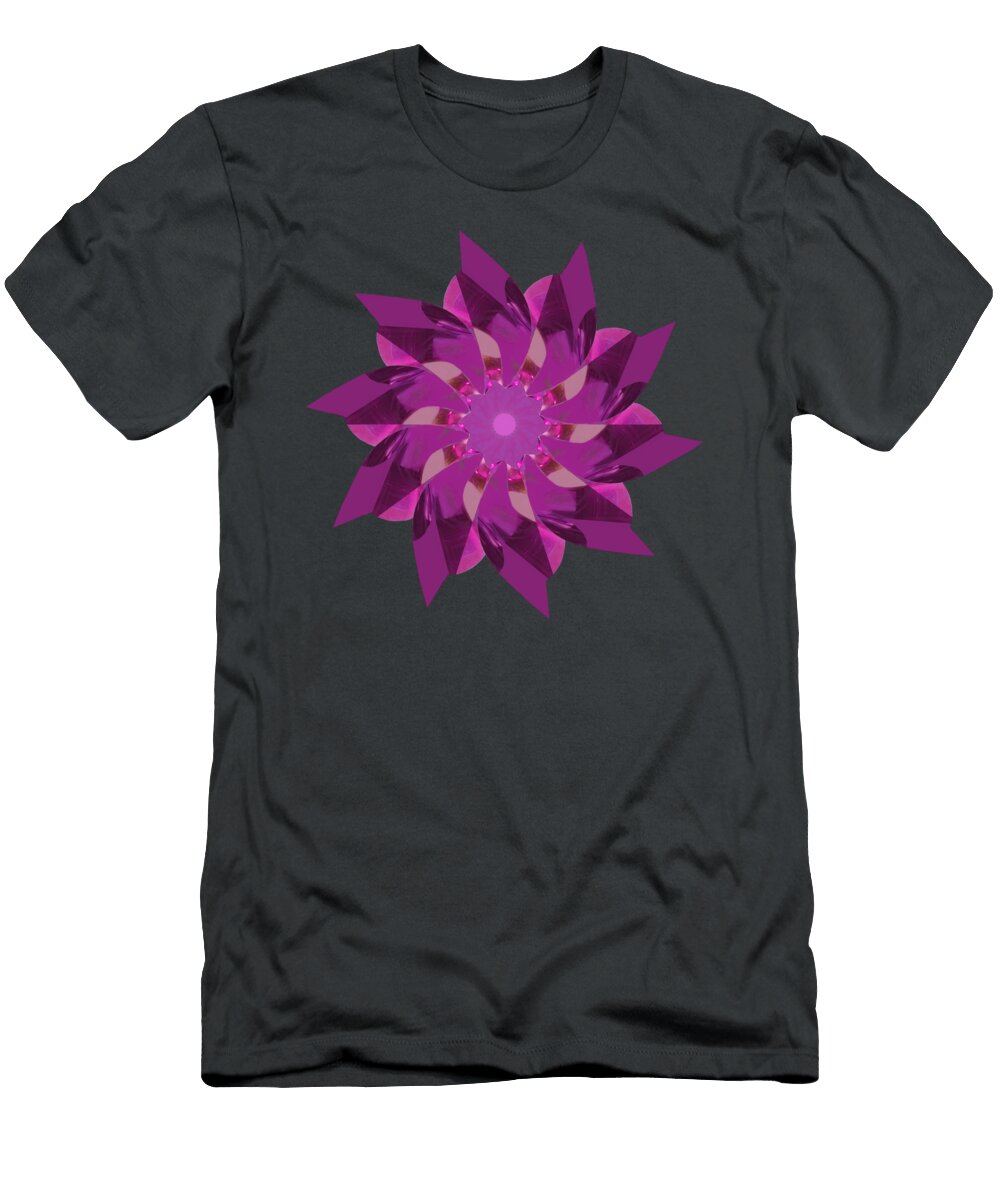Pinwheel in Pink Nikolyn Mcdonald T-Shirt