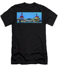 Pixar Pier Entrance Panorama Mark Andrew Thomas T-Shirt