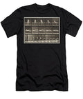 Plate 259 Lying on a Couch and Turning Over on Side 1885 Collotype on Paper Eadweard Muybridge T-Shirt