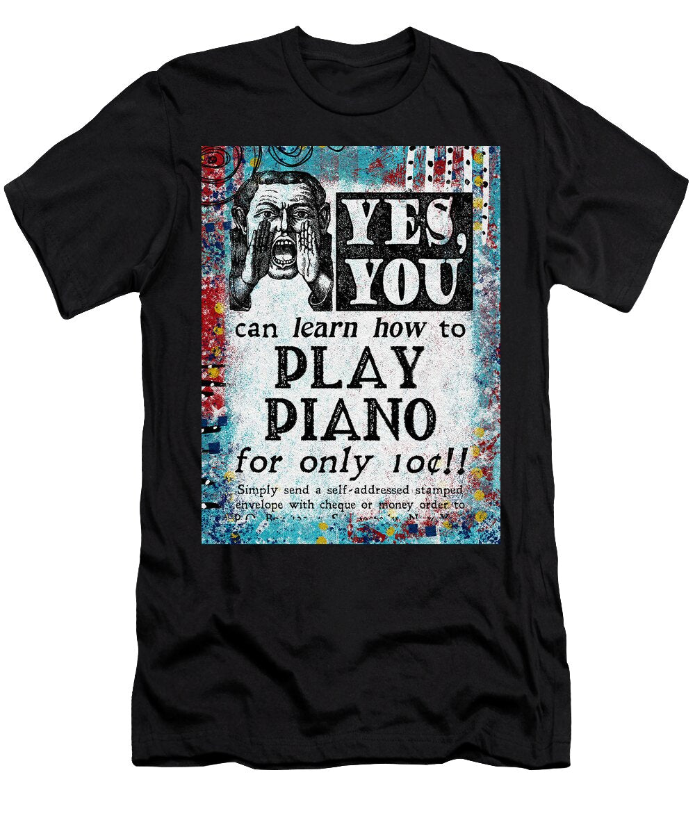 Play Piano Flo Karp T-Shirt
