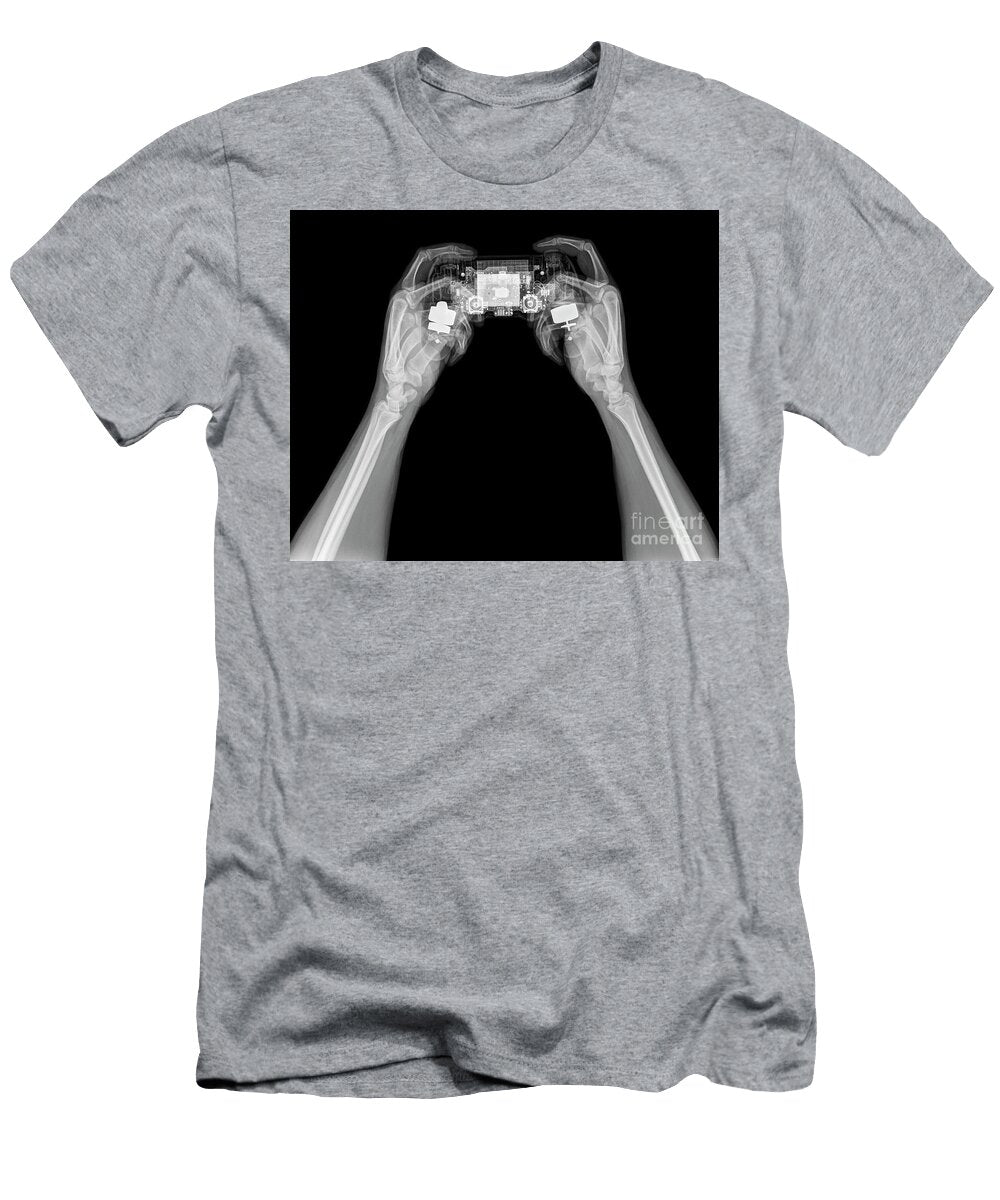 Play Station Ps4 Under X Ray Guy Viner T-Shirt