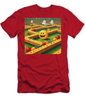 Playful Pacman Maze of Emoji Adventure Sarah Kirk T-Shirt