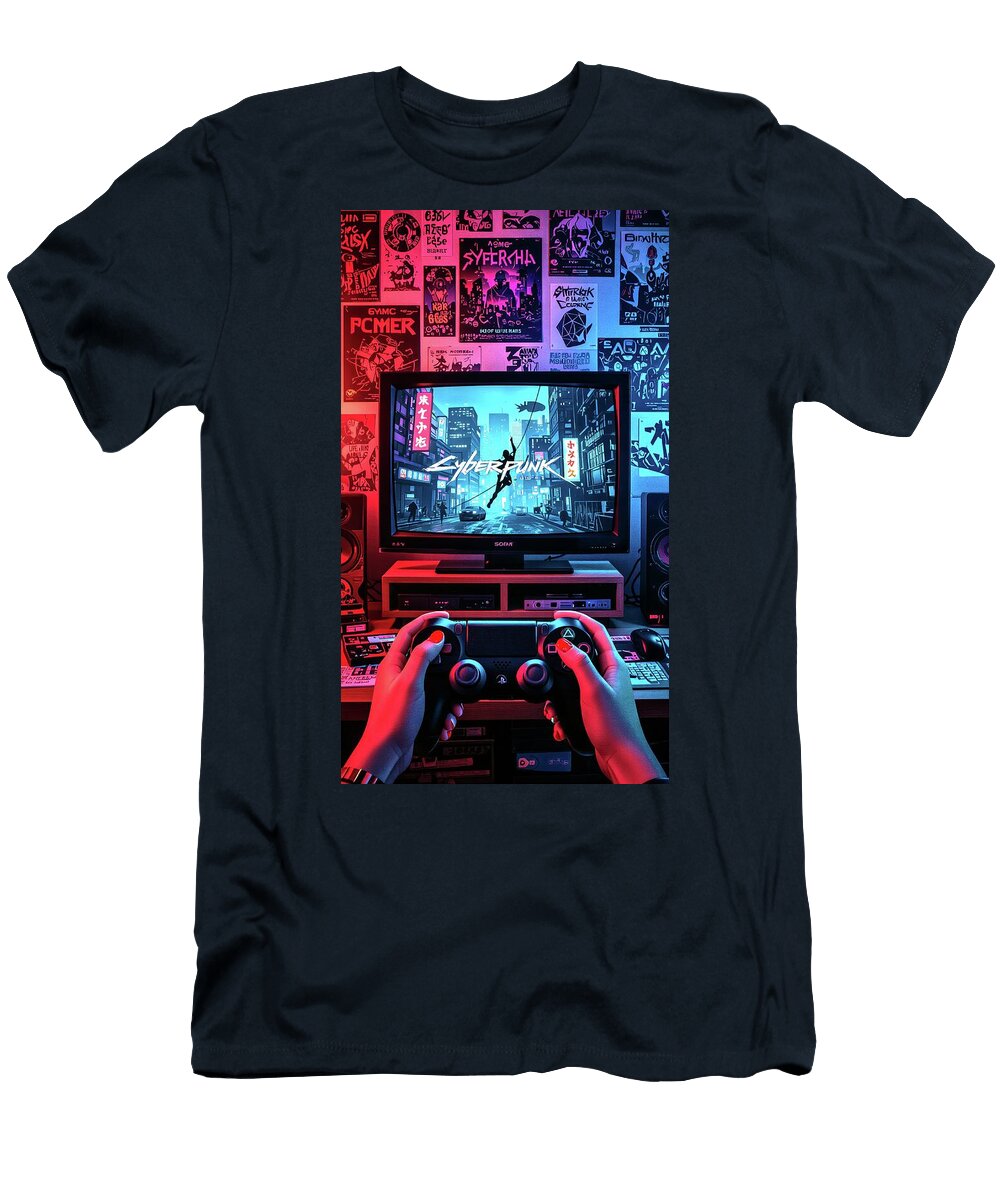 Playstation 4 Snap N Piks T-Shirt