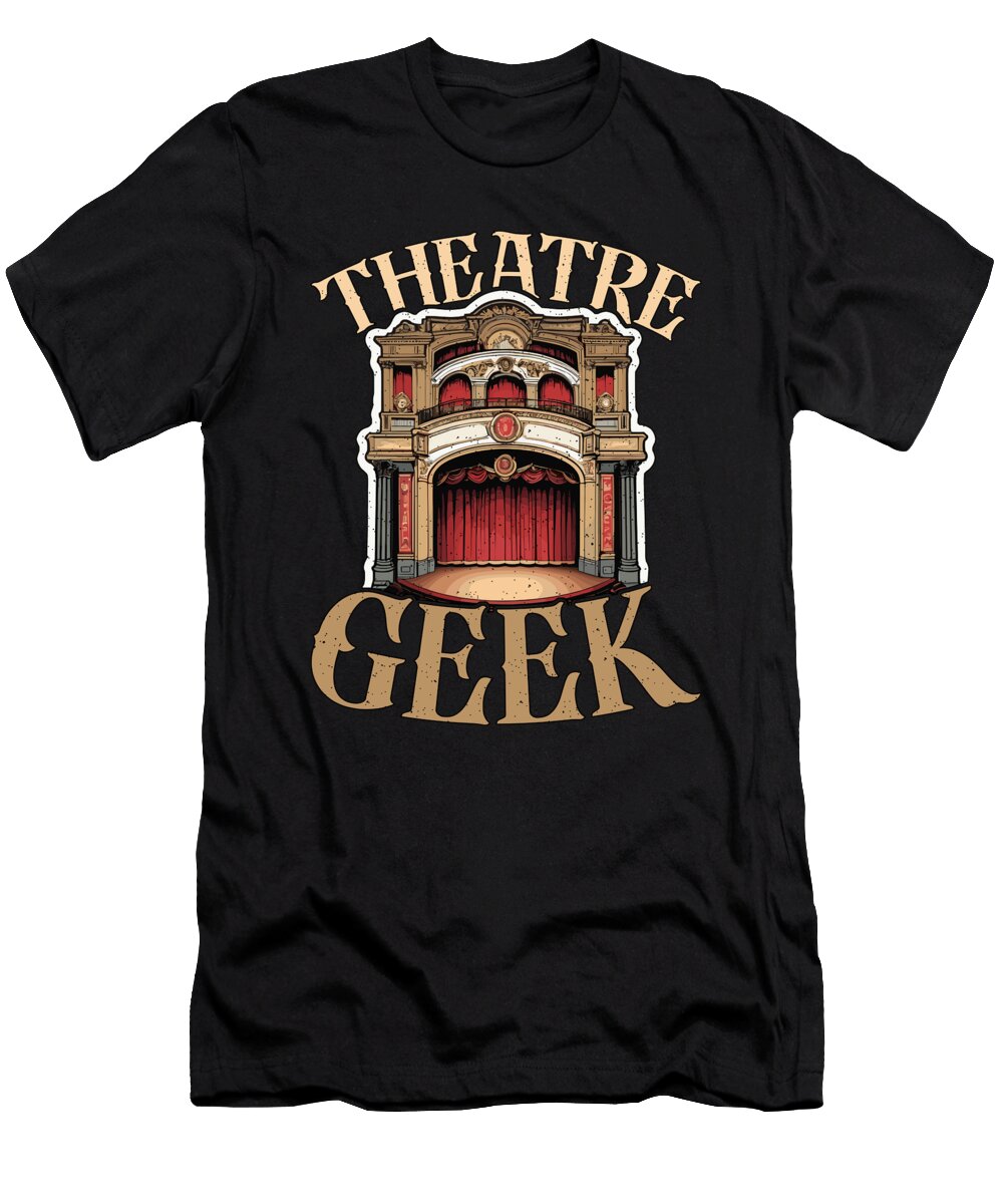 Playwright Theater Geek Dramatist Performing Arts Tshirtconcepts Marvin Poppe T-Shirt