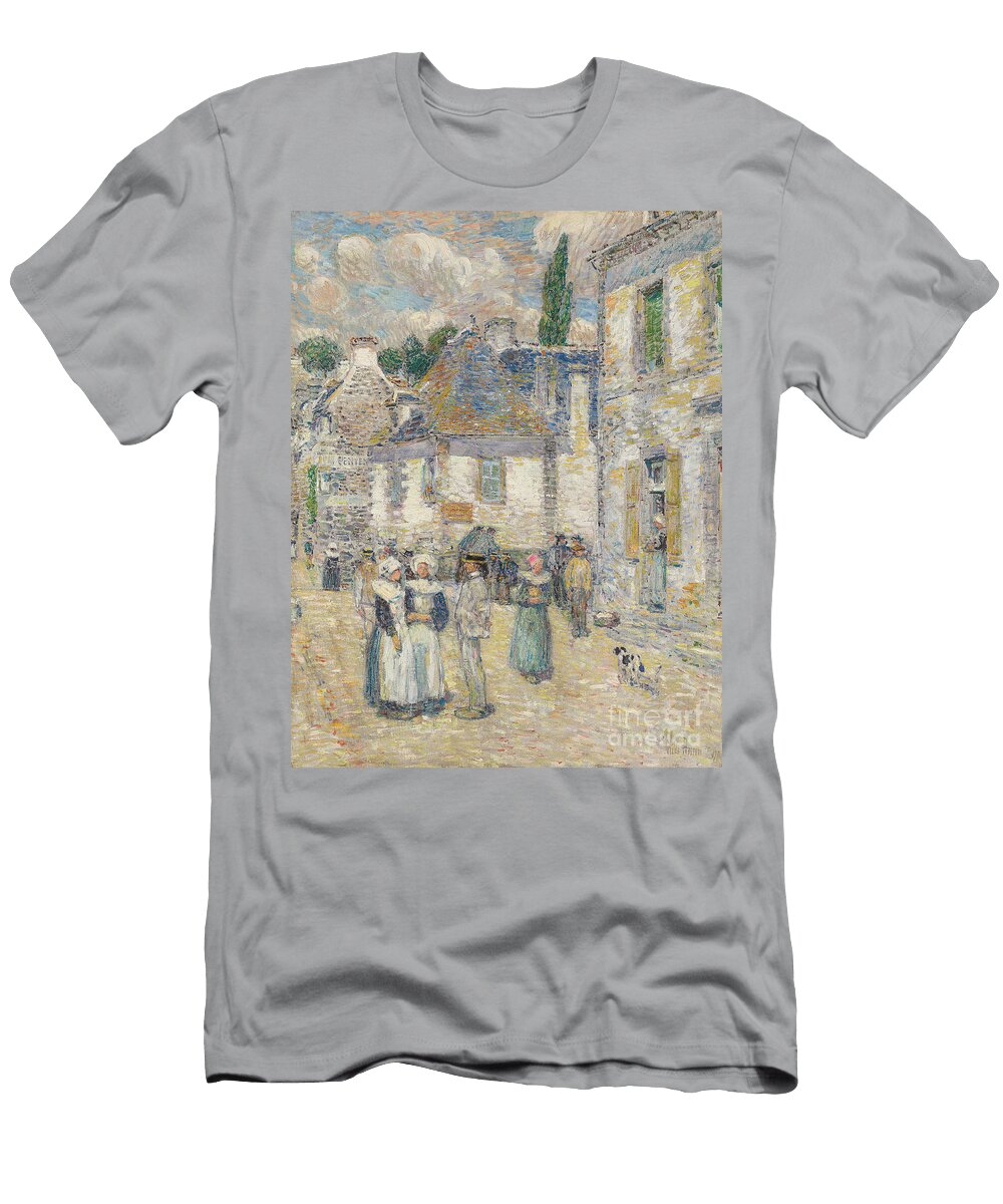 Pont Aven 1897 Childe Frederick Hassam T-Shirt