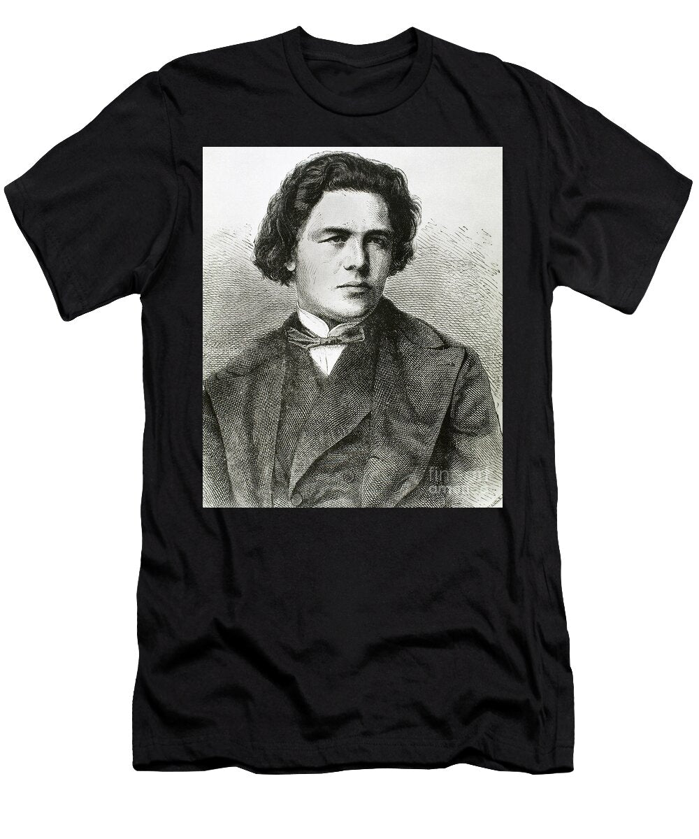 Portrait of Anton Grigorievich Rubinstein 1829 1894 Unknown Artist T-Shirt