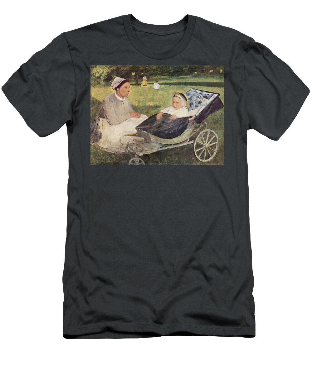 Portrait of Henri Valpincon As a Child Edgar Degas T-Shirt