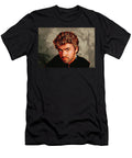 Portrait of Singer George Michael Elaine Plesser T-Shirt