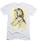 Portrait of the Composer Johannes Brahms Aged 20 English School T-Shirt