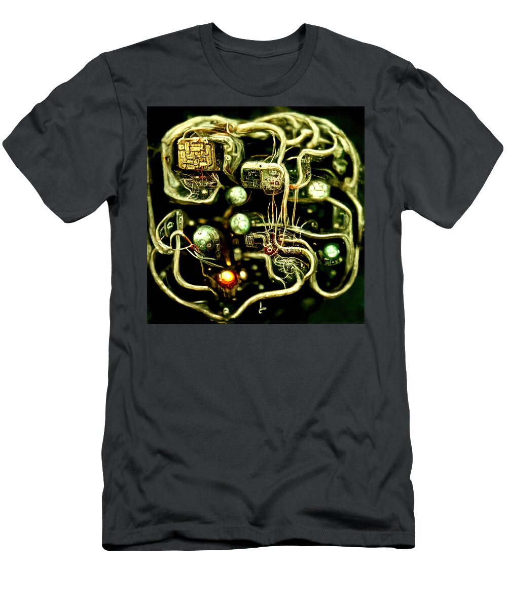 Positronic Brain 01 Am Fineartprints T-Shirt