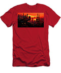 Postcards From the Future Cyberpunk Cityscape 03 Am Fineartprints T-Shirt