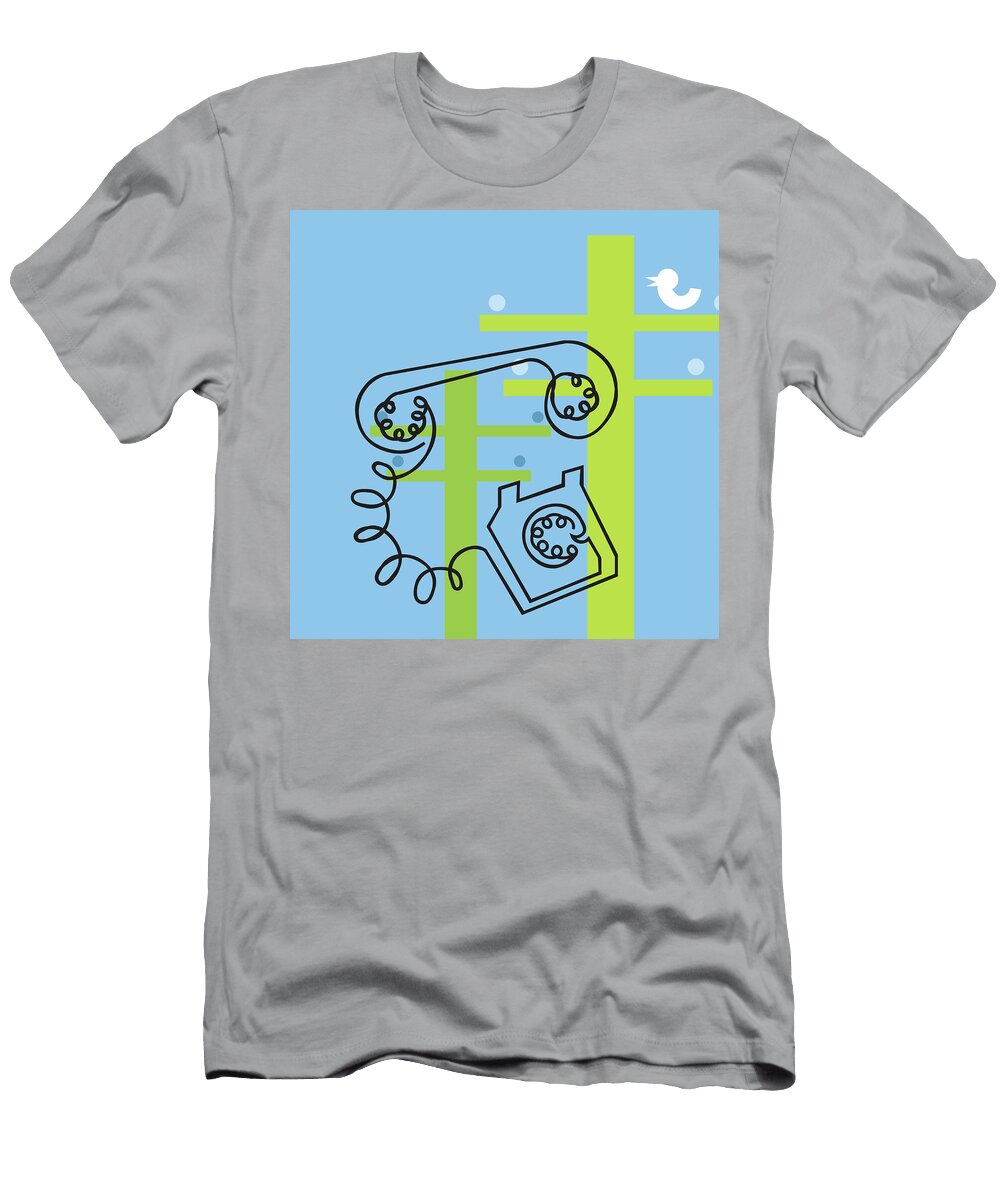 Power Line and Telephone Csa Images T-Shirt