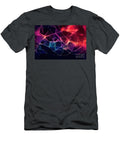 Premium Abstract Technology Geometric Polygonal Mesh Lines Background N Akkash T-Shirt