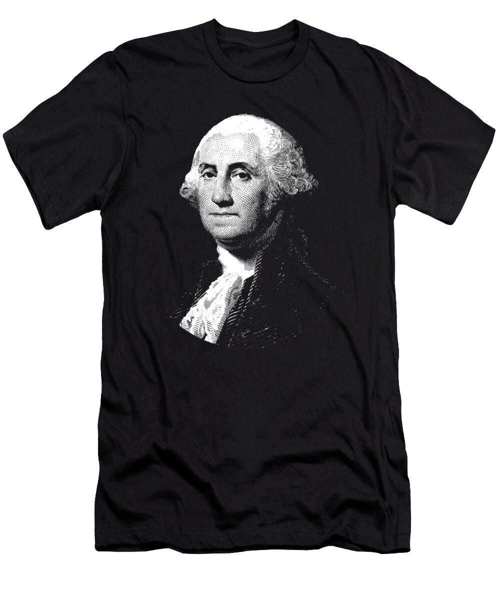 President George Washington Graphic War Is Hell Store T-Shirt