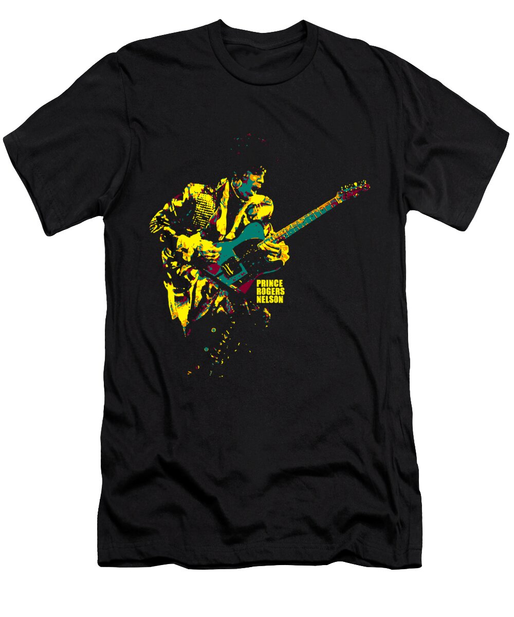Prince Rogers Nelson Musician Legend Andika Bahtiar T-Shirt