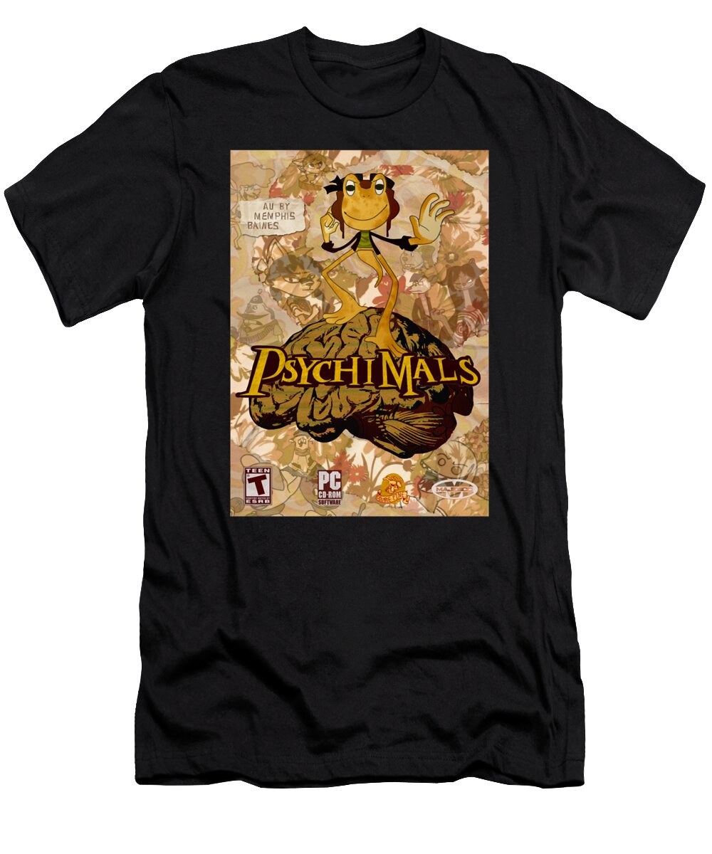 Proud Psychonauts Print Gamer Art Gift for Everyone Douxie Grimo T-Shirt