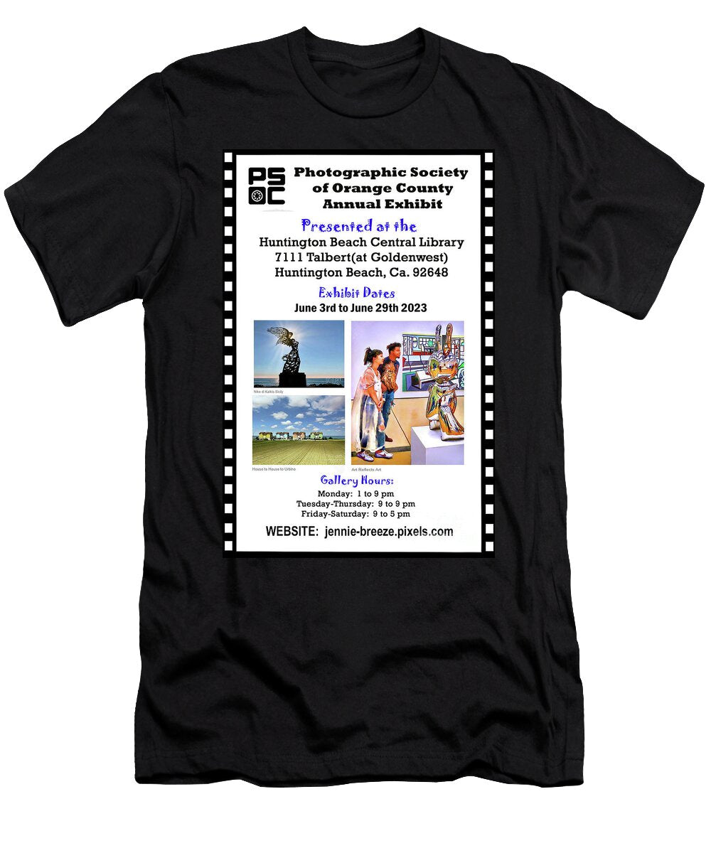 Psoc At Hbl Exhibit Jennie Breeze Jennie Breeze T-Shirt