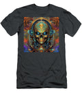 Psyborg Cyborg Trippy Sci Fi Alien Skull 104 Benito Del Ray T-Shirt