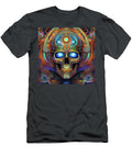 Psyborg Cyborg Trippy Sci Fi Horror Skull 74 Benito Del Ray T-Shirt