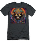 Psyborg Cyborg Trippy Sci Fi Horror Skull 95 Benito Del Ray T-Shirt