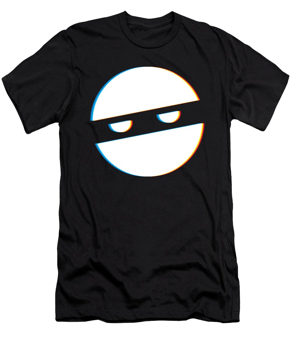 Psychedelic Ninja Gift for Japanese Martial Arts Fans and Combat Sports Lovers Martin Hicks T-Shirt